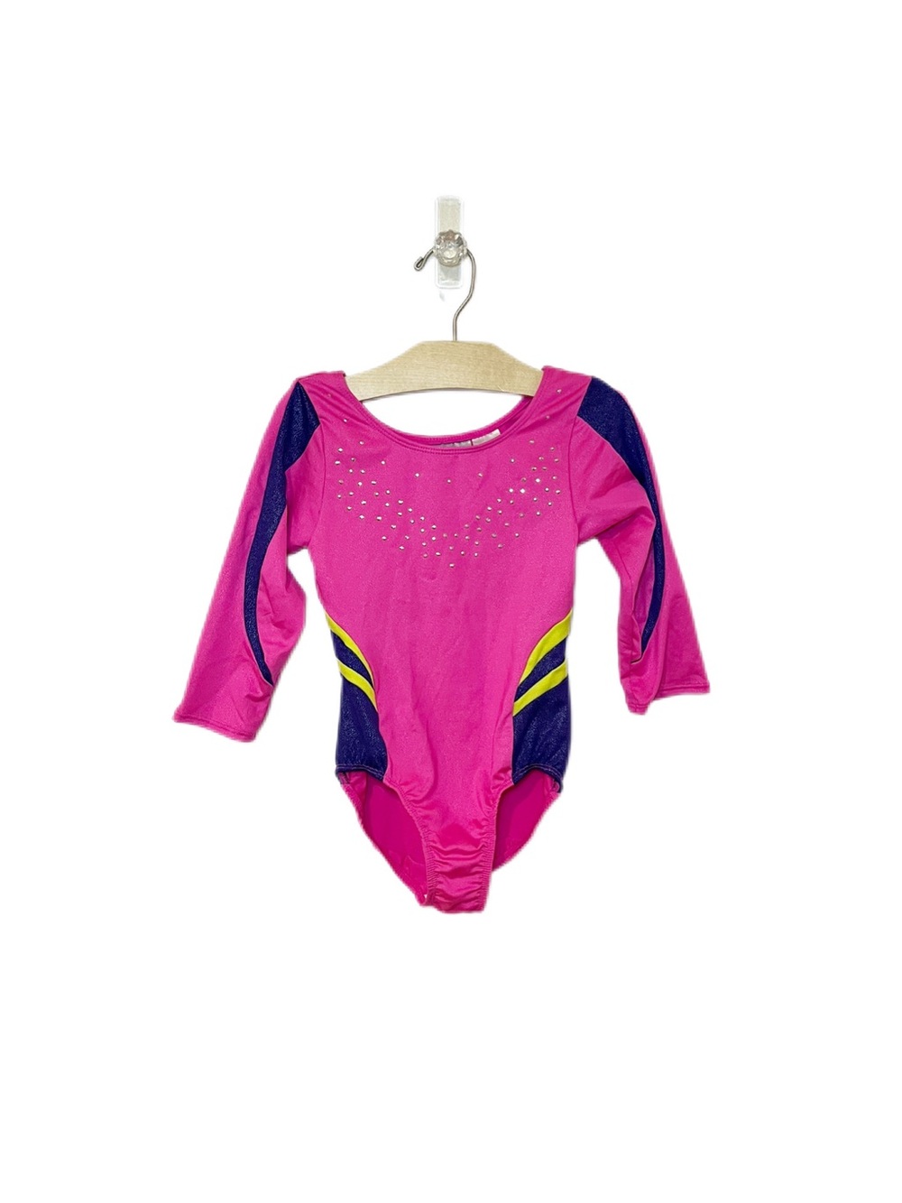 Freestyle by Danskin Girls 6/6X Long Sleeve Gymnastics Leotard
